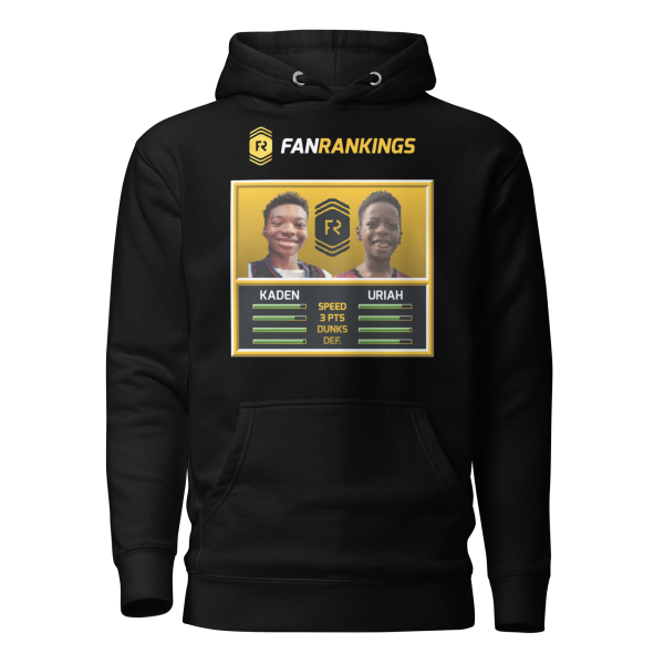 Retro Jam Unisex Customizable Fan Rankings Hoodie - Image 2