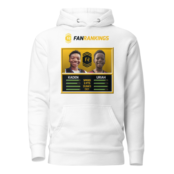 Retro Jam Unisex Customizable Fan Rankings Hoodie