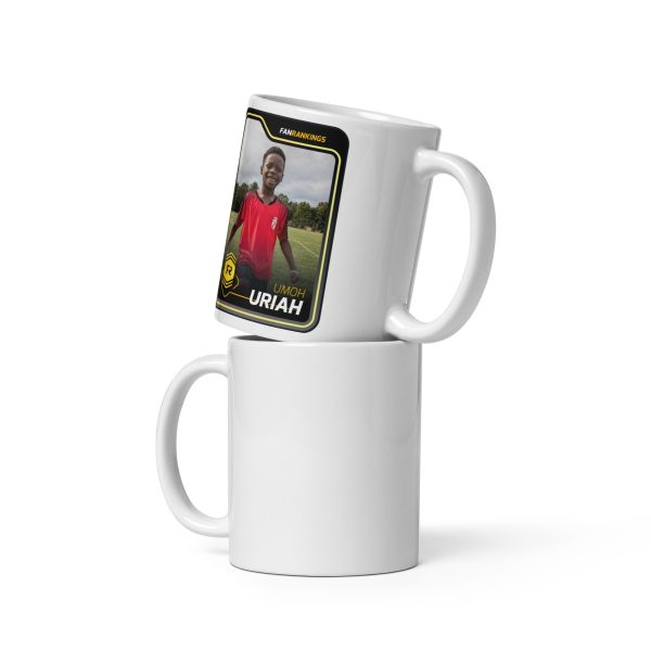 Sports Card Profile Customizable Fan Rankings Coffee Mug - Image 2